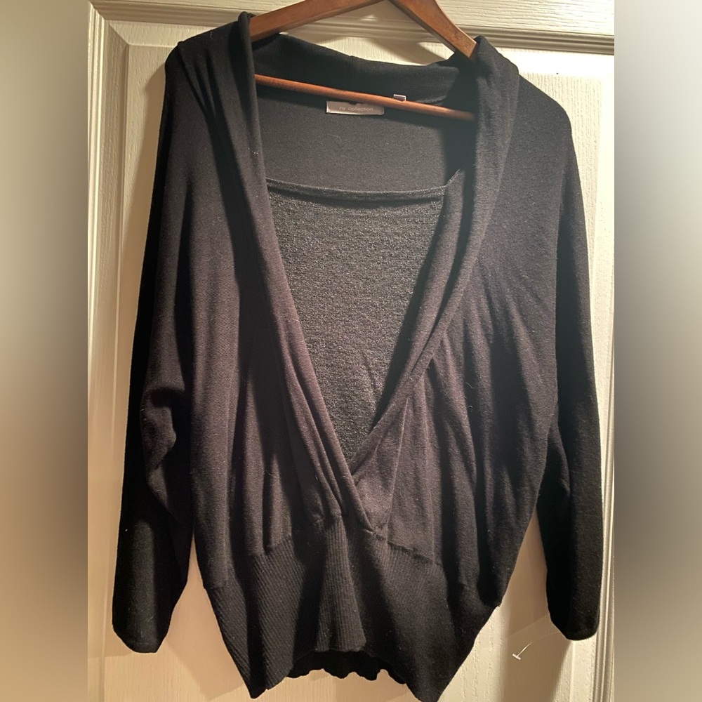 NY Collection Vintage Black Women’s Sweater Sz L